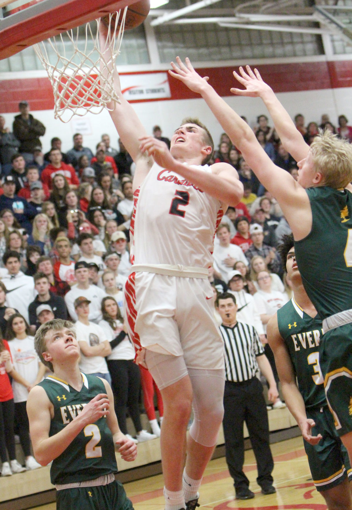 D.C. Everest at Chi-Hi boys basketball 3-7-20